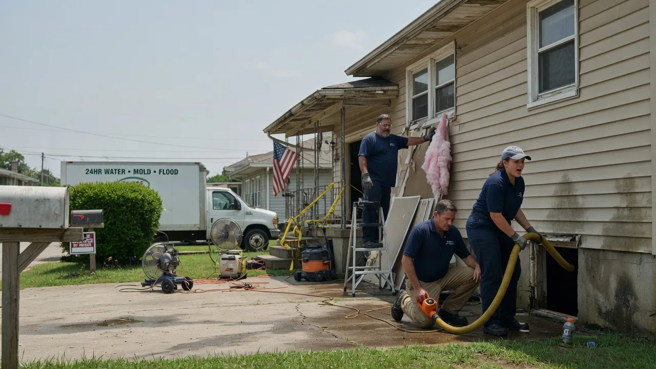 Water Damage Repair in Jefferson, PA near me